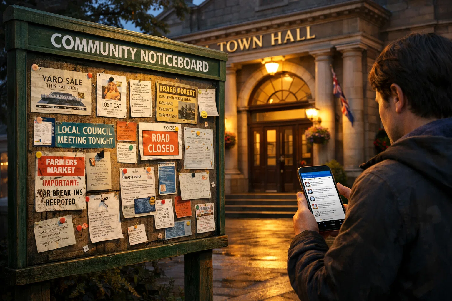 Overview image for When Local Feeds Replace Local News