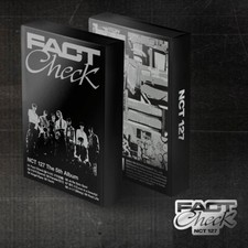 Listing image for NCT 127 FACT CHECK Album NEMO Ver/QR CARD+Poster+Photo Card+2 Card+Sticker+GIFT